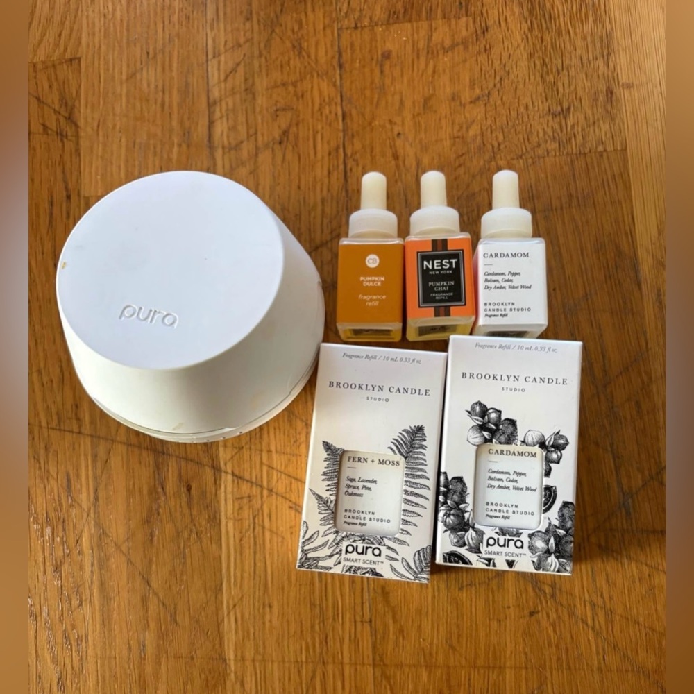 Pura 4 diffuser air freshener bundle (includes 5 scents)